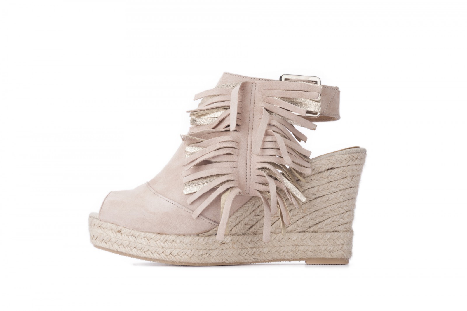 Alpargata botin nude